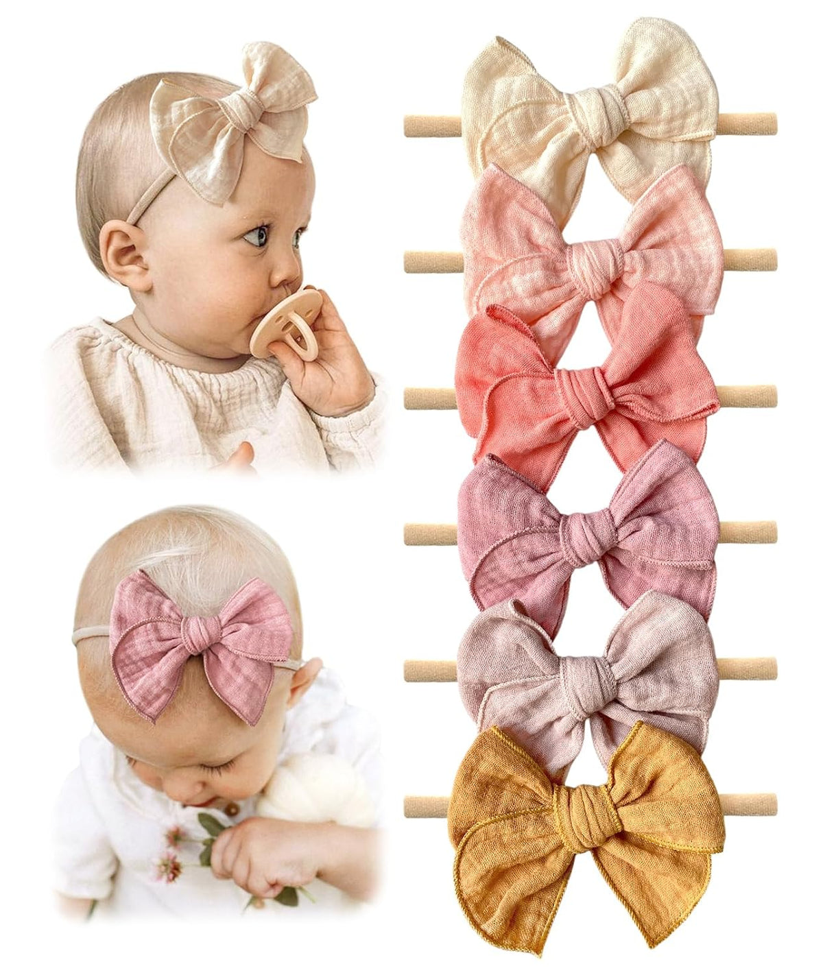 Soft Stretch Baby Headbands