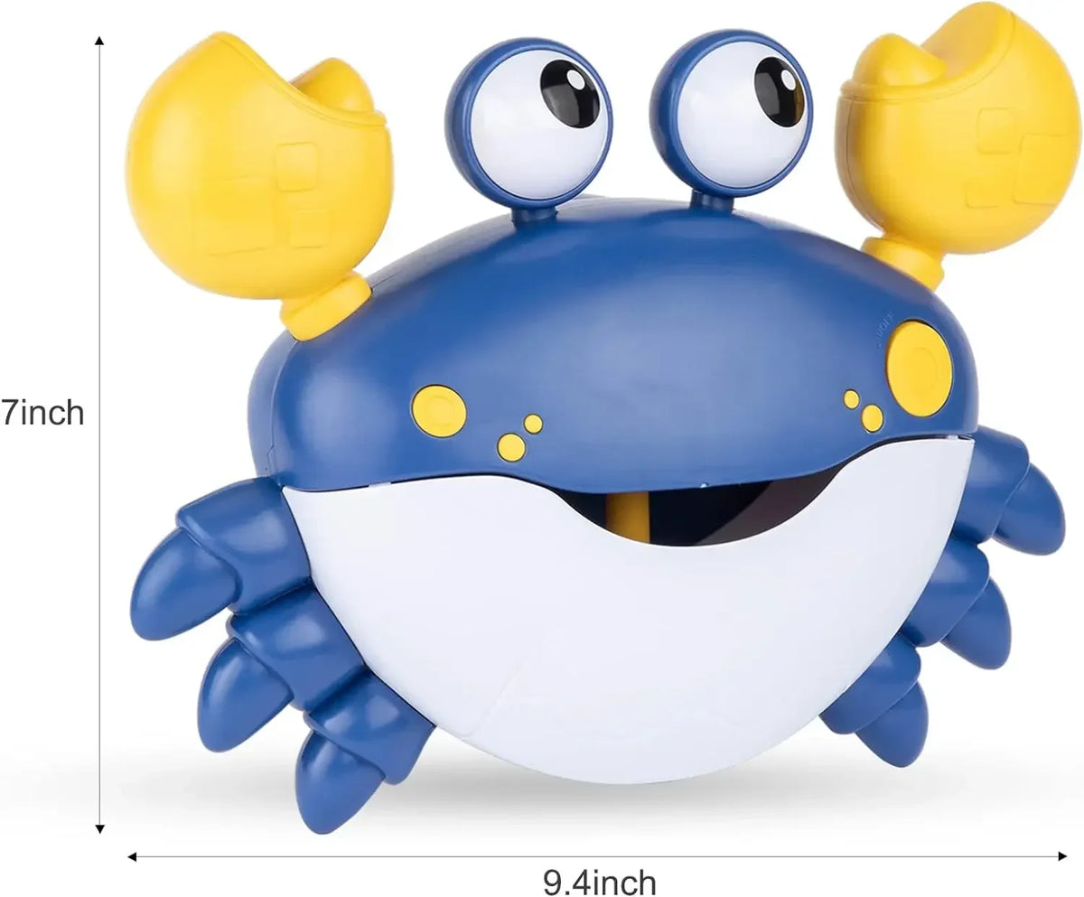 Bubble Machine Crab & Frog Musical Bath Toy