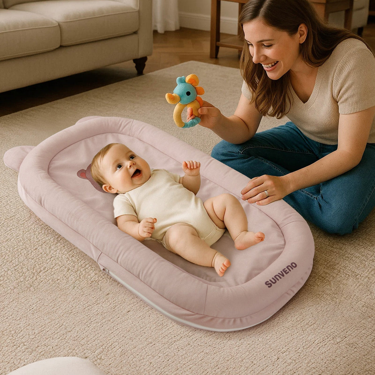 Baby Support Cushion for Newborns (0–12 Months)