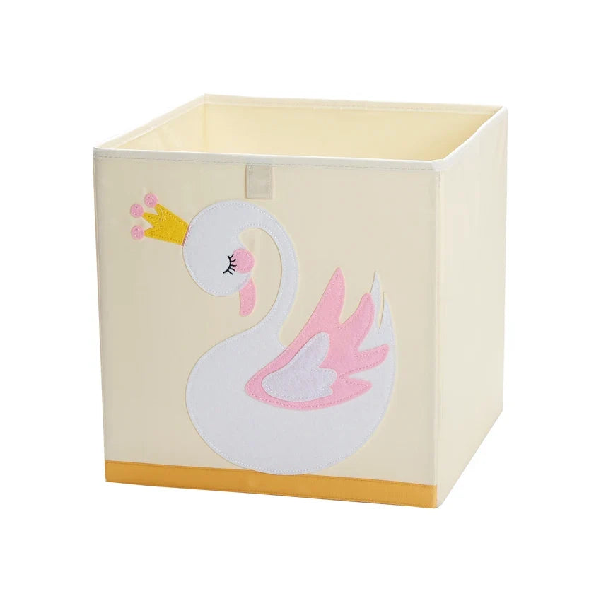 Squared Foldable Storage Box with Animals