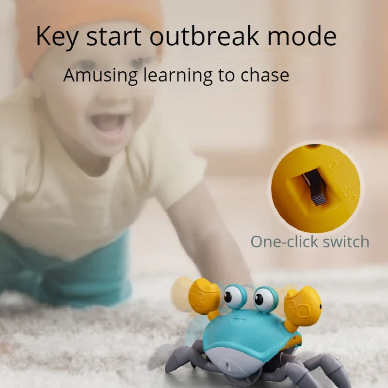 Musical Crawling Crab Toy – Interactive Baby Toy