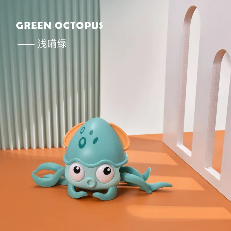Musical Crawling Crab Toy – Interactive Baby Toy