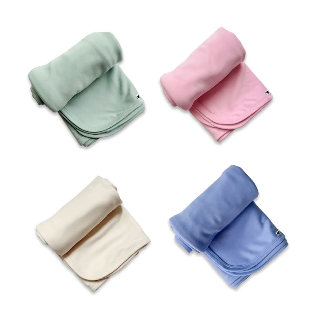 Baby Bamboo Swaddle Blanket | Cream
