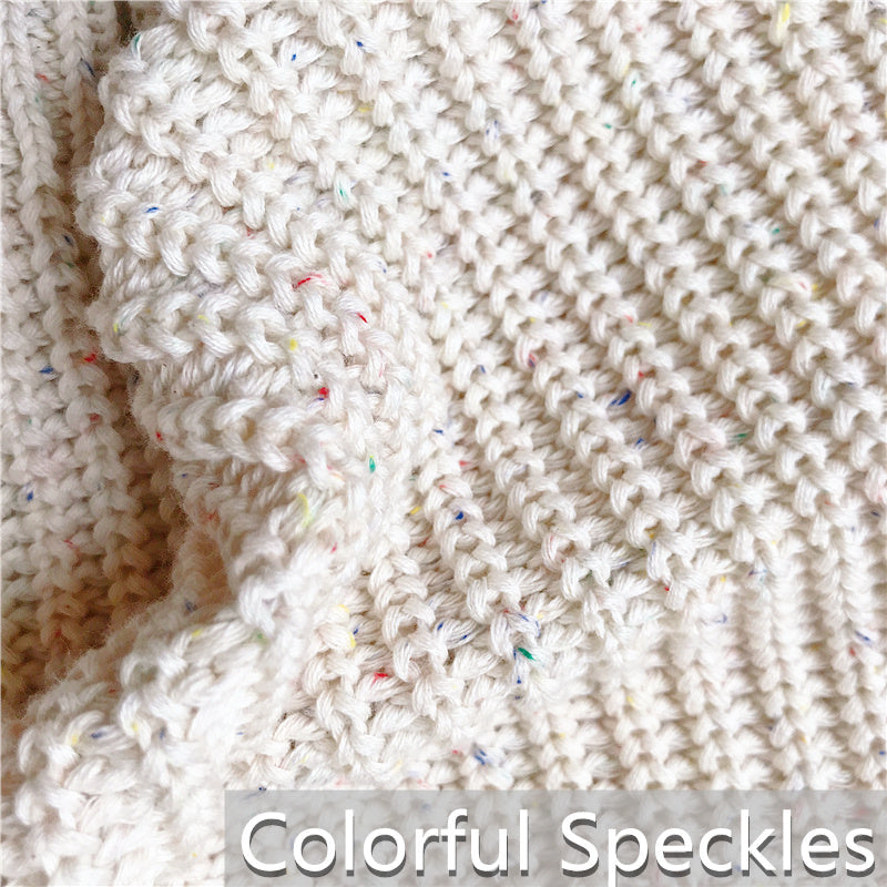 SnuggleThread™ – Cotton Knit Baby Sweater
