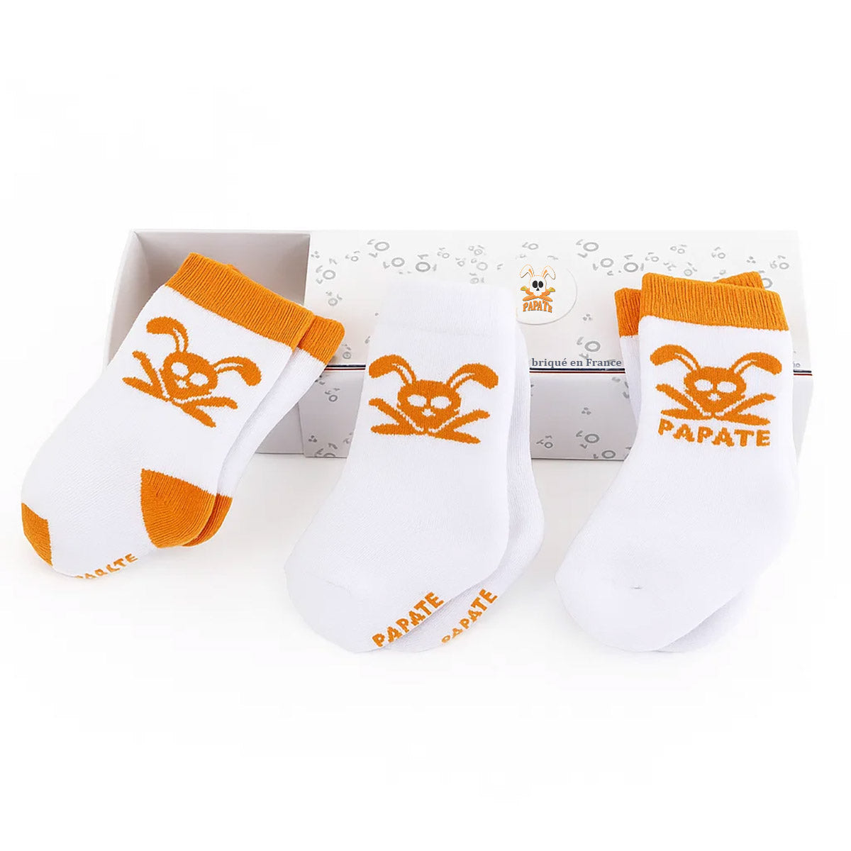 Newborn Socks in Organic Cotton