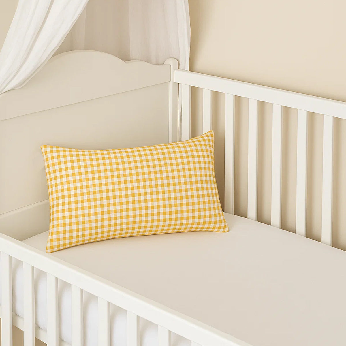Organic Cotton Pillow - Vichy