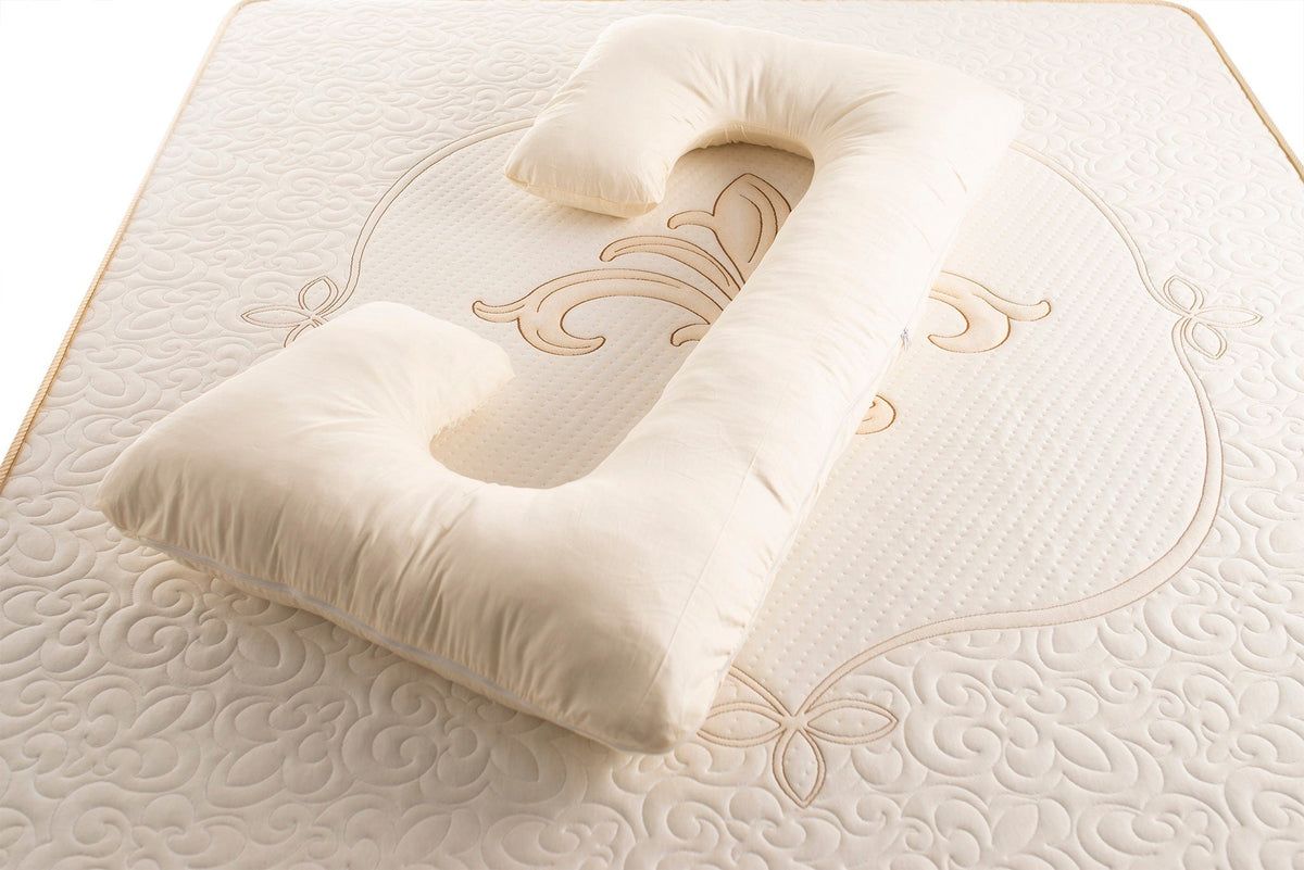 Merino Wool C-Shaped Pregnancy Pillow
