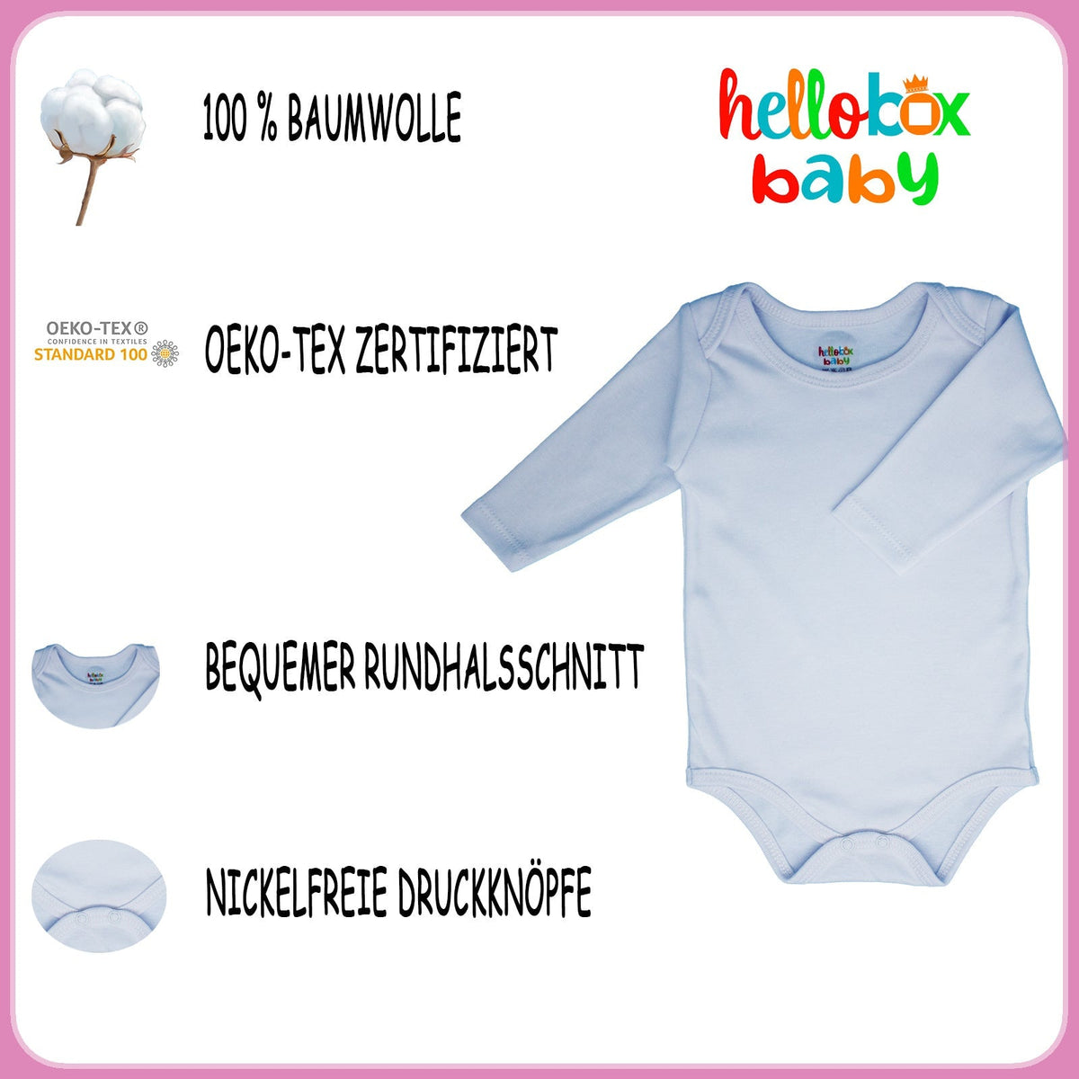 Hello Box Baby Birth Gift Set for Girls - Newborn