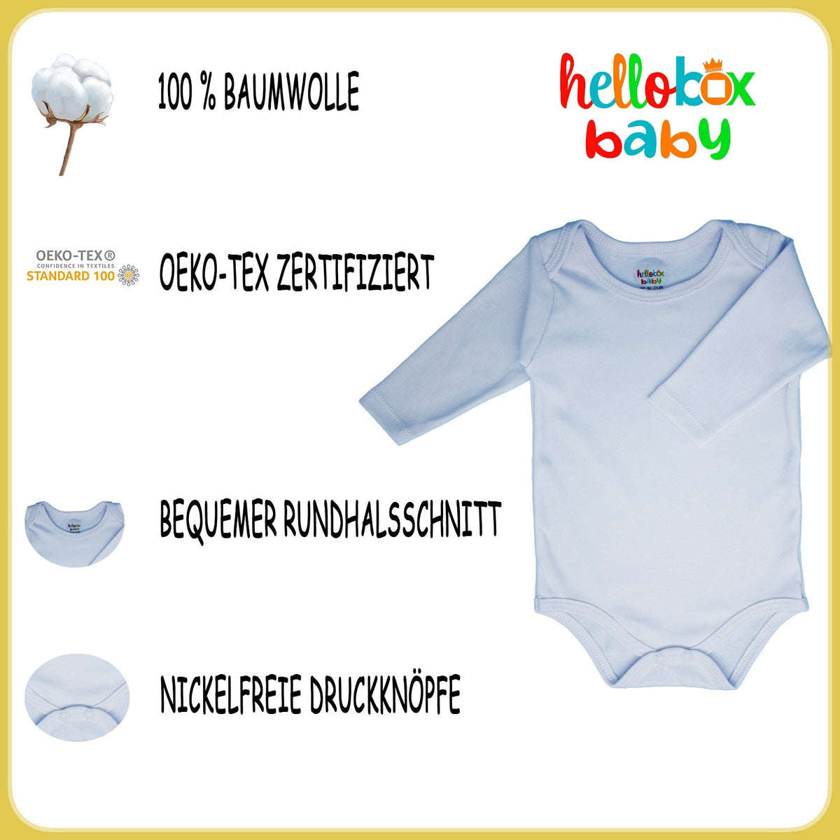 Hellobox Baby Birth & Christening Gift Set - Girl or Boy