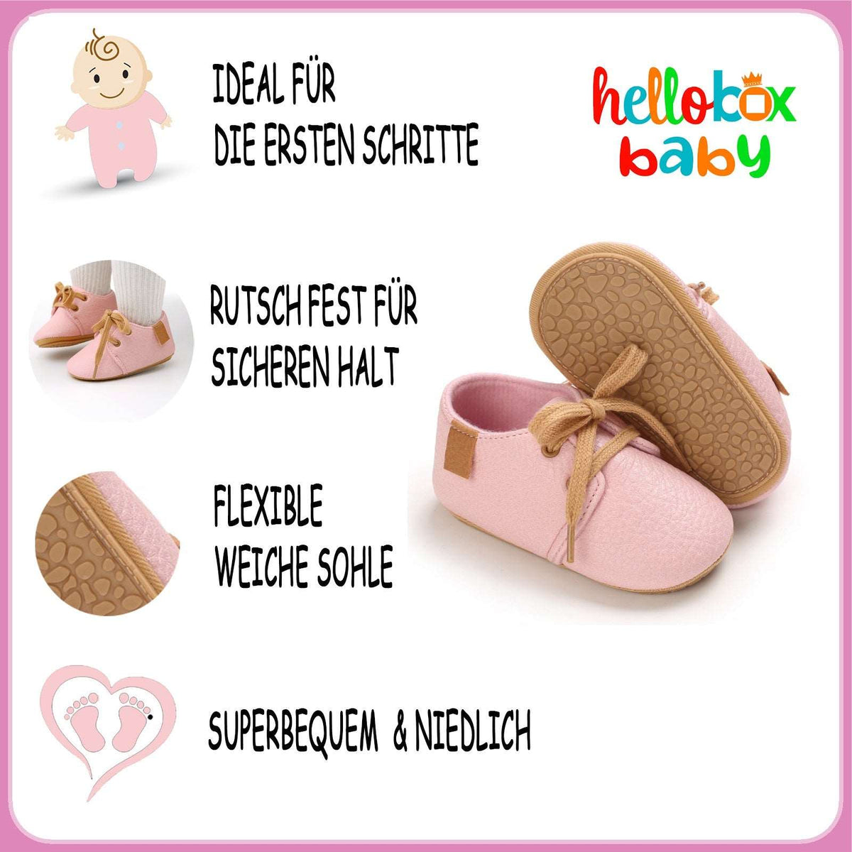 Hello Box Baby Birth Gift Set for Girls - Newborn