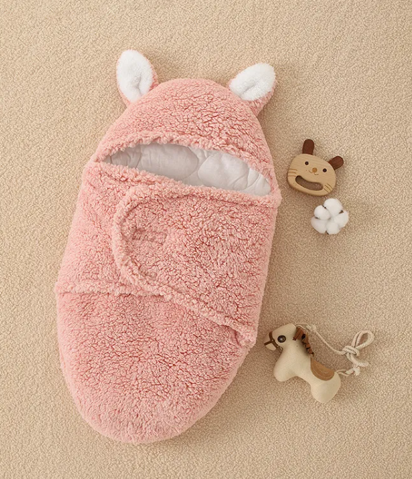 Quilted Winter Baby Blanket — Soft Padded Comfort