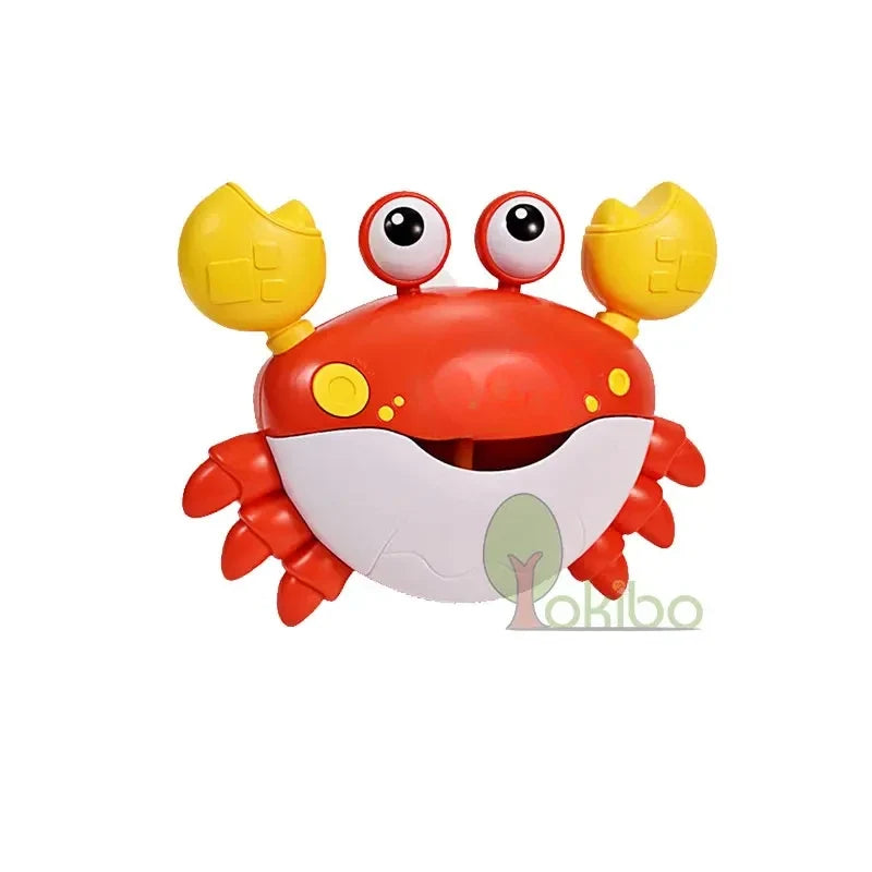 Bubble Machine Crab & Frog Musical Bath Toy