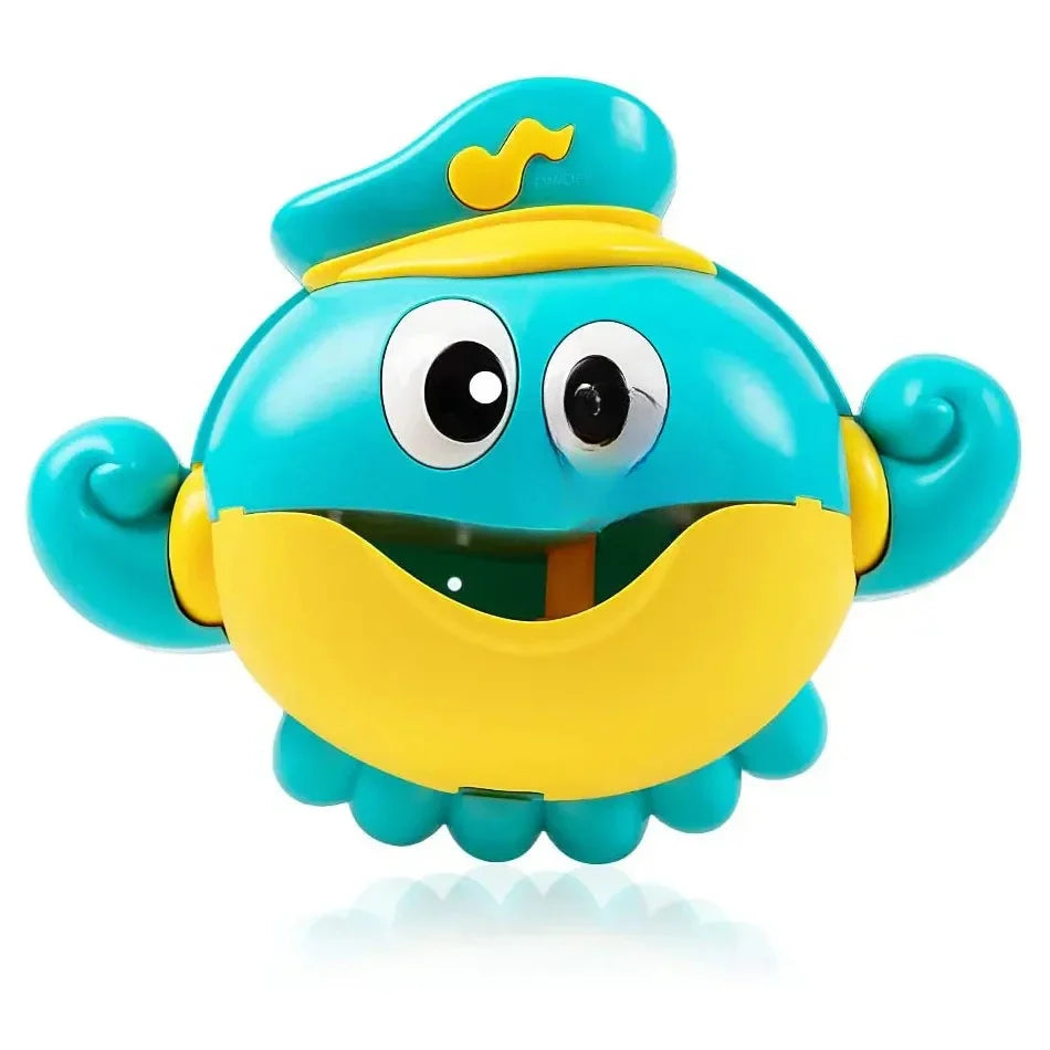 Bubble Machine Crab & Frog Musical Bath Toy