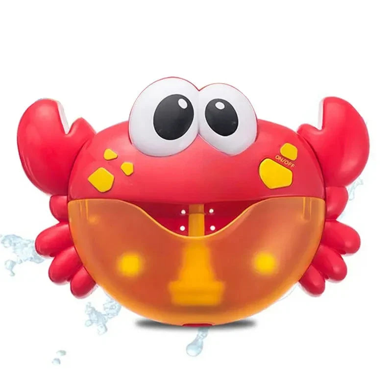 Bubble Machine Crab & Frog Musical Bath Toy