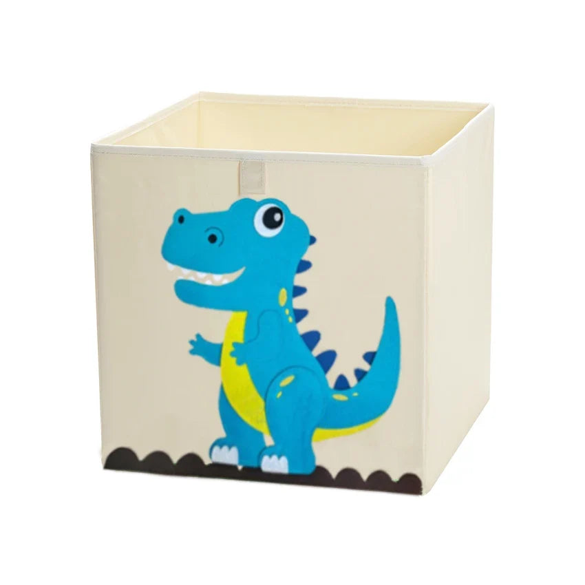 Squared Foldable Storage Box with Animals