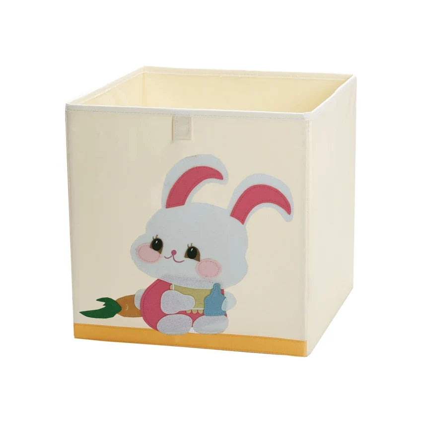 Squared Foldable Storage Box with Animals
