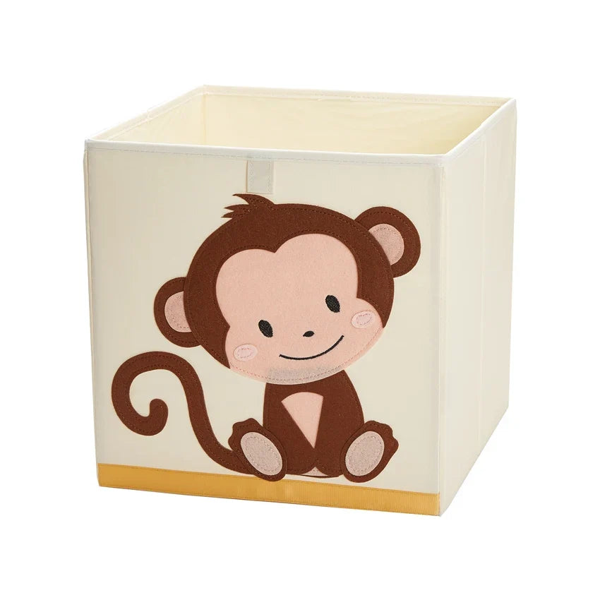 Squared Foldable Storage Box with Animals
