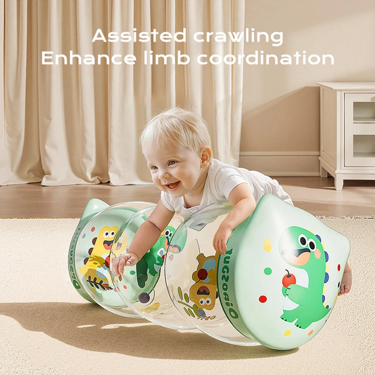 Baby Tummy Time Crawling Roller Toy