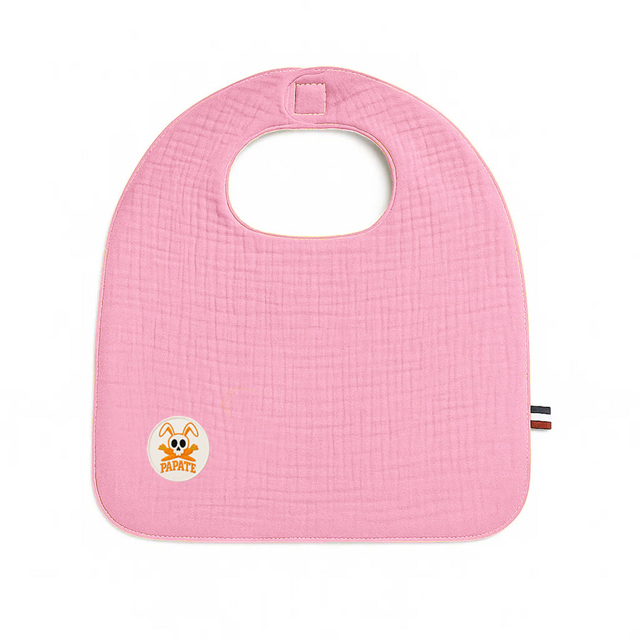 Organic Cotton Bib - Pink