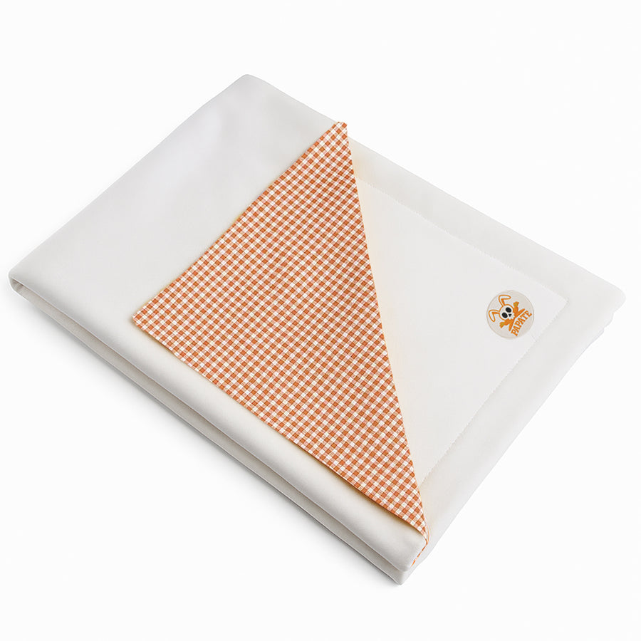 Organic Cotton Fleece Blanket -  Vichy