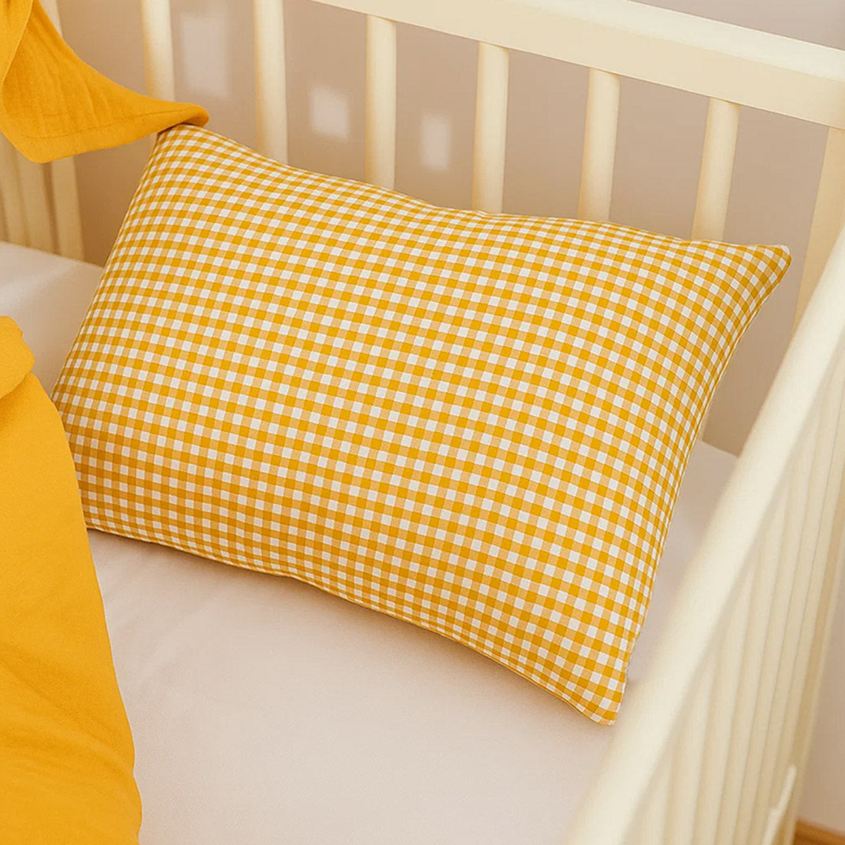 Organic Cotton Pillow - Vichy