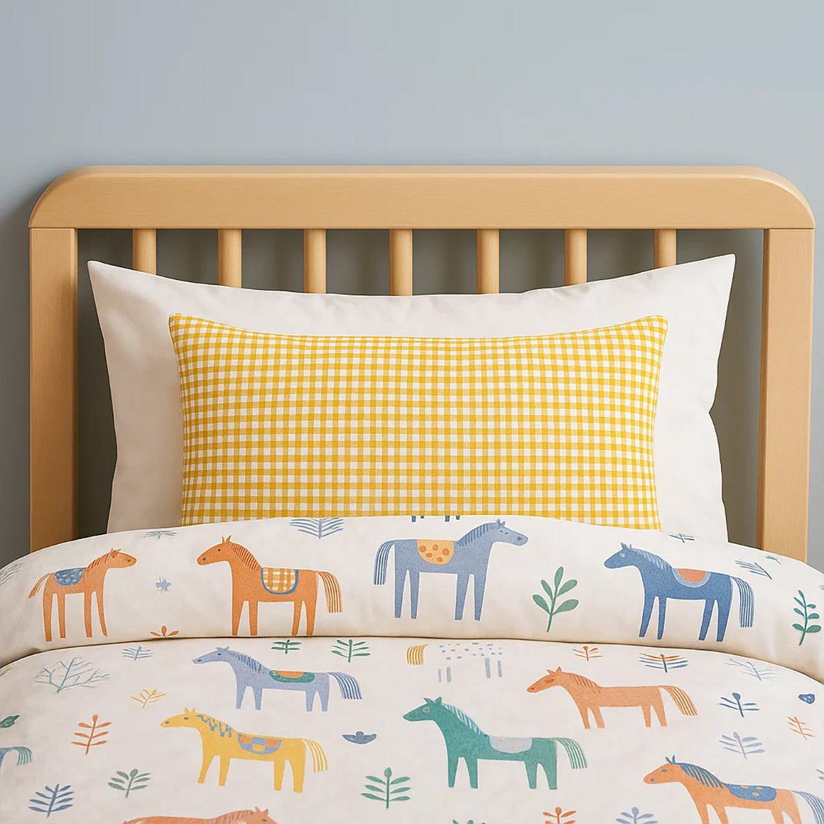 Organic Cotton Pillow - Vichy