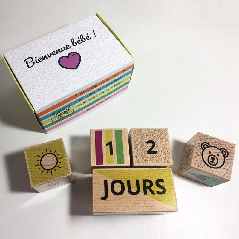 Camille birth cubes box