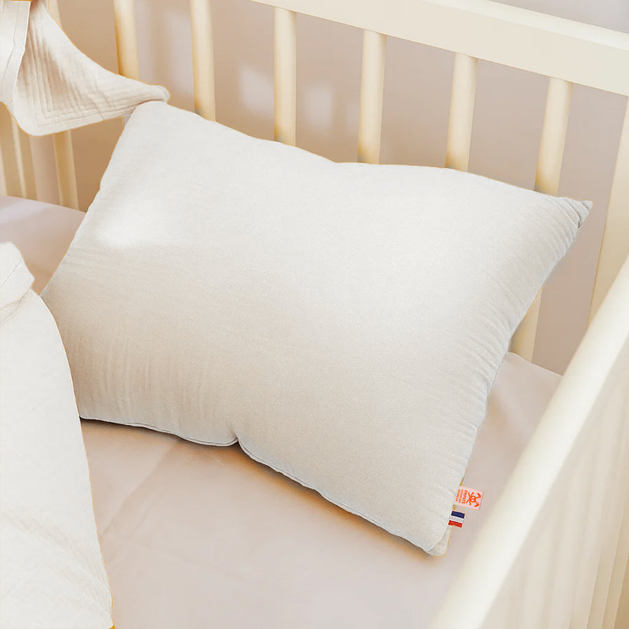 Organic Cotton Pillow - White