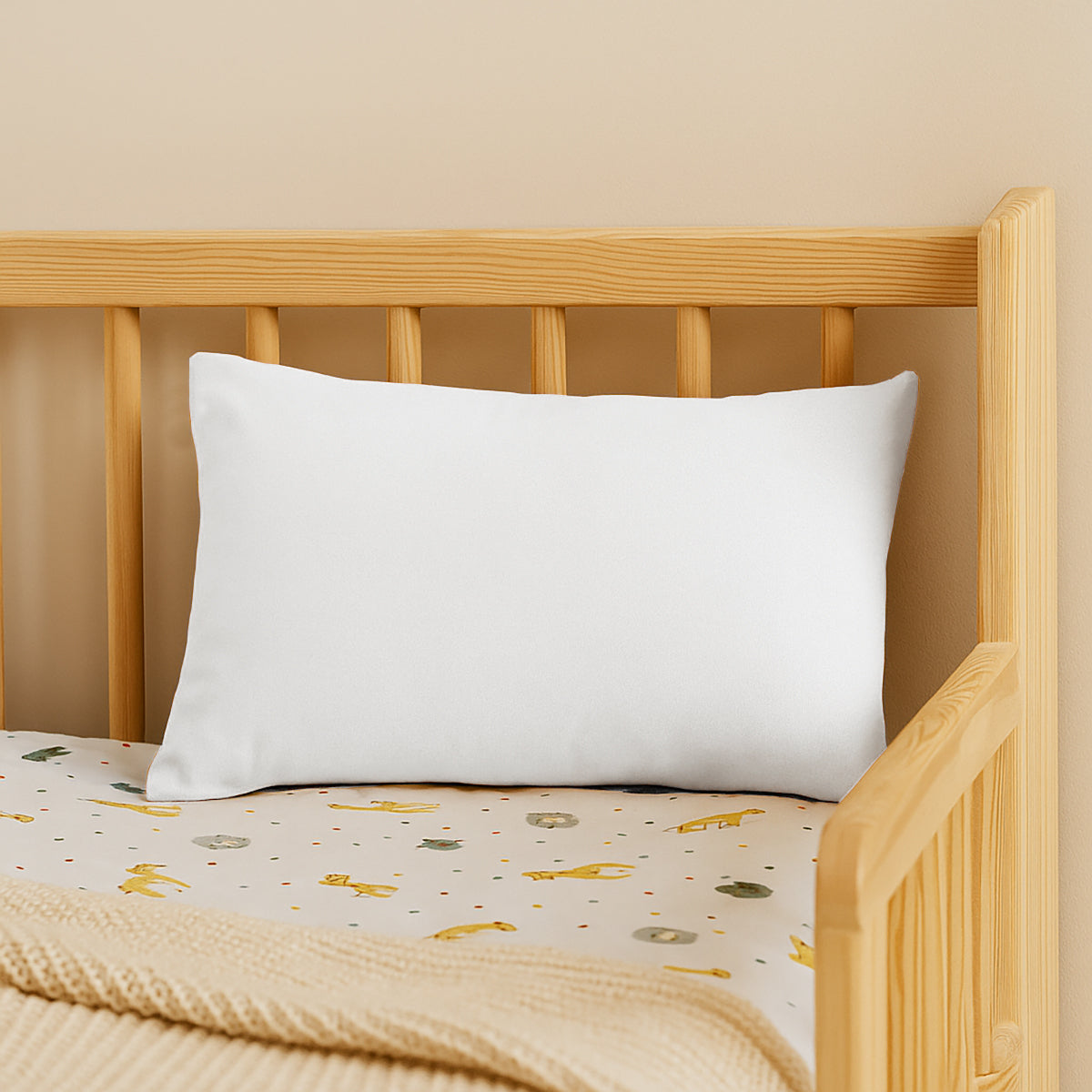 Organic Cotton Pillow - White