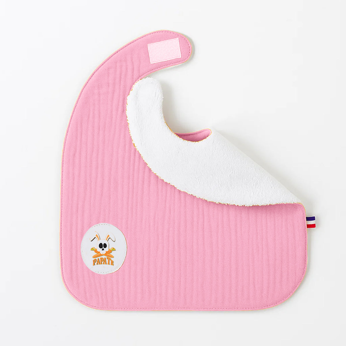 Organic Cotton Bib - Pink