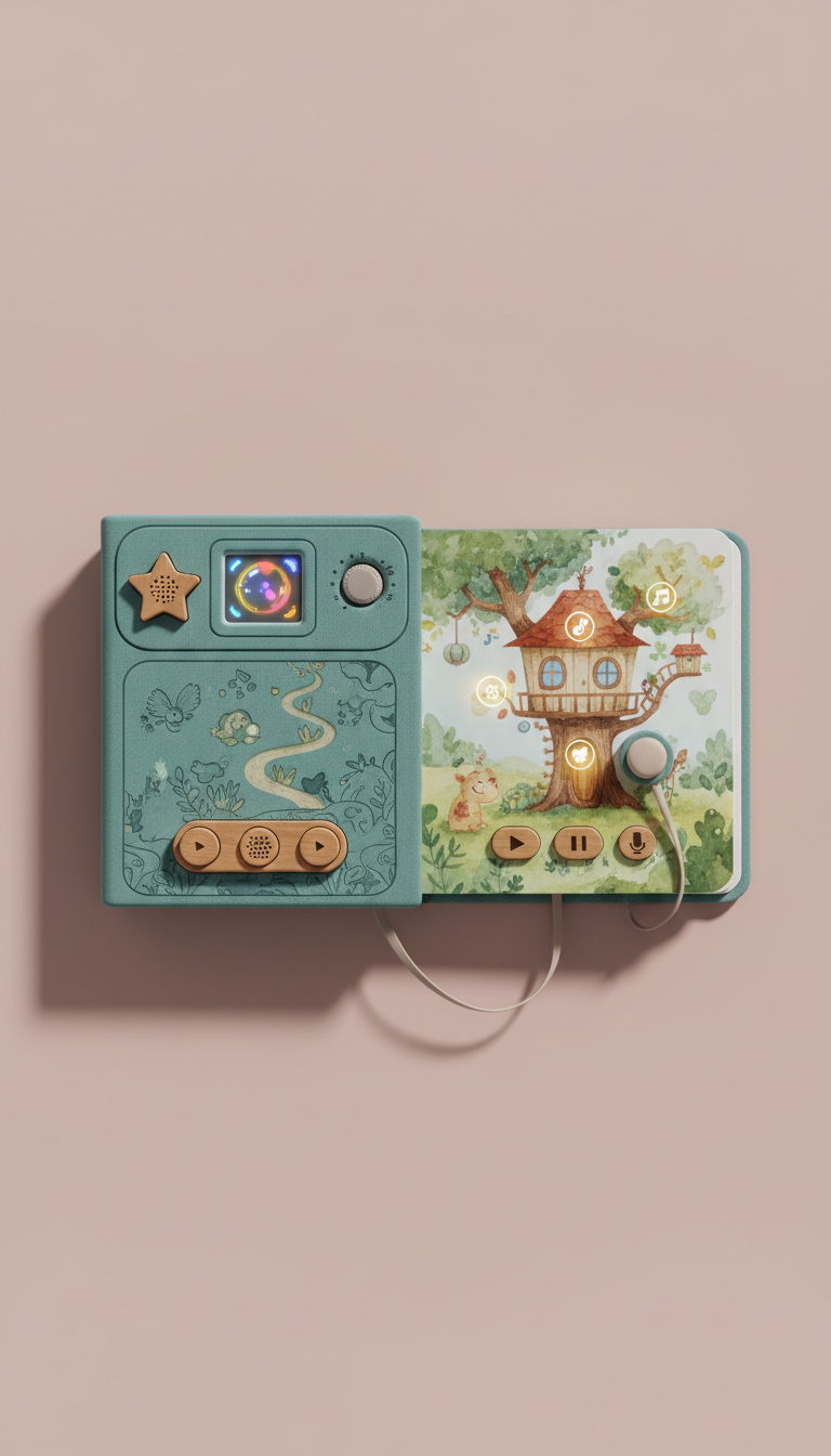 Screen-Free Interactive Storybook — Audio Adventure Edition