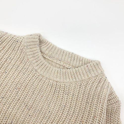 SnuggleThread™ – Cotton Knit Baby Sweater