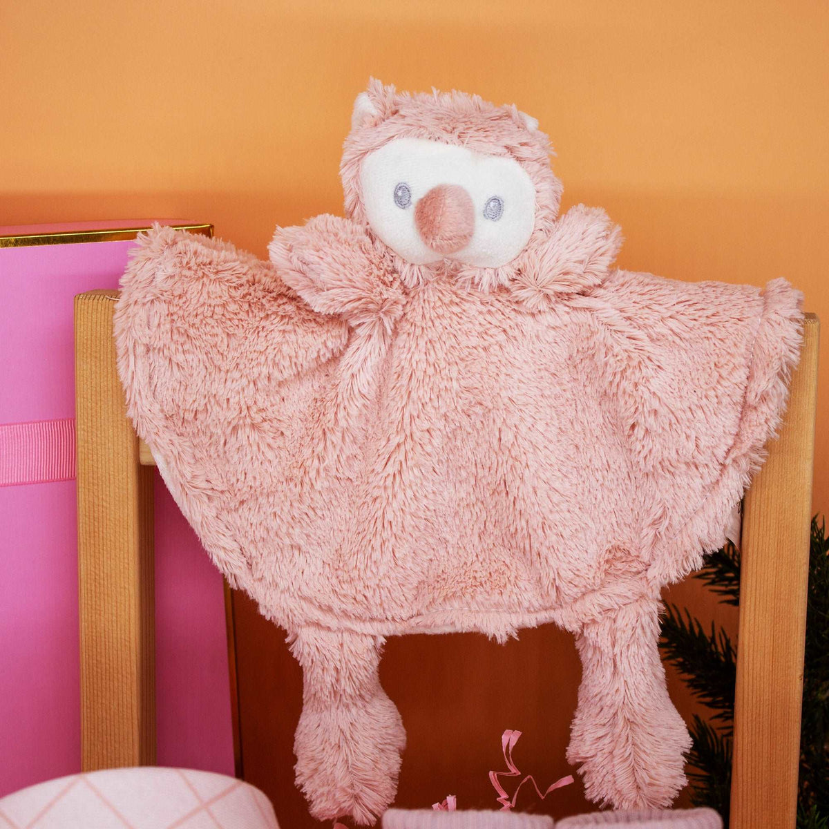 Baby Birth Gift Set for Girls - Comfort Blanket & Anti-Slip Socks