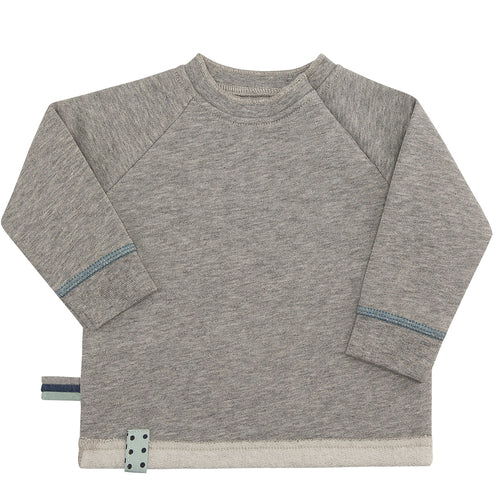 OrganicEra Organic Baby Sweatshirt - Grey Melange