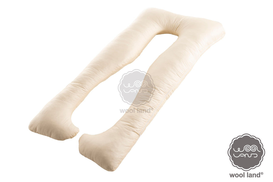Natural Wool U-Shaped Pregnancy Pillow